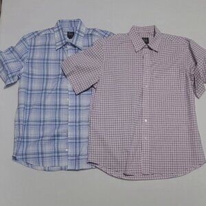 Jos A Bank Polo Set of 2 Large Traveler Tailored Fit Button down Polo